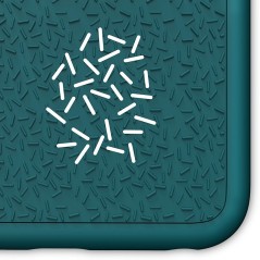 Coque rigide ITSKINS LUDICASE POP Apple iPhone 7/8/6S/6 Plus Vert (jungle blue green)