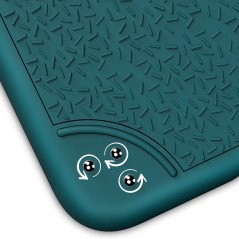 Coque rigide ITSKINS LUDICASE POP Apple iPhone 7/8/6S/6 Plus Vert (jungle blue green)