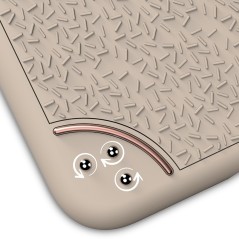 Coque rigide ITSKINS LUDICASE POP Apple iPhone 7/8/6S/6 Plus Or (creamy rose-gold)