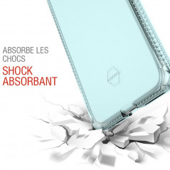 Coque souple ITSKINS Spectrum Clear Apple iPhone 7/8/6S/6 Plus Bleu