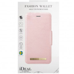Etui Coque 2-en-1 iDeal of Sweden Fashion Wallet Series Apple iPhone 7/8/6S/6/SE 2020 Rose