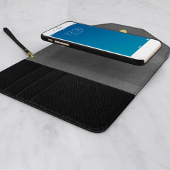Etui iDeal of Sweden Mayfair Clutch Series Apple iPhone 7/8/6S/6/SE 2020 Noir