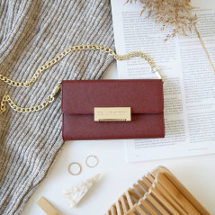 Etui iDeal of Sweden Kensington Clutch Series Apple iPhone 7/8/6S/6/SE 2020 Rouge (burgundy)