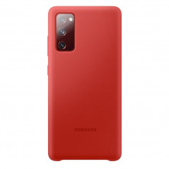 Coque silicone gel doux Samsung EF-PG780 Samsung Galaxy Galaxy S20 FE (5G) Rouge