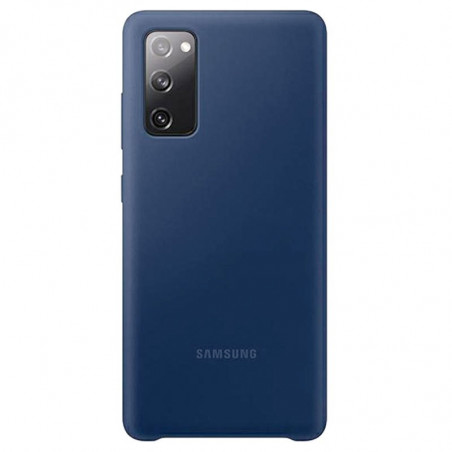Coque silicone gel doux Samsung EF-PG780 Samsung Galaxy Galaxy S20 FE (5G) Bleu (Navy Blue)