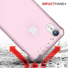 Coque souple ITSKINS Spectrum Clear Apple iPhone XR Rose