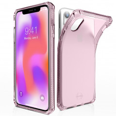 Coque souple ITSKINS Spectrum Clear Apple iPhone XR Rose