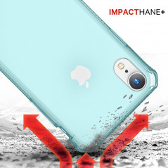 Coque souple ITSKINS Spectrum Clear Apple iPhone XR Bleu