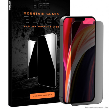 Eiger – iPhone 12 / iPhone 12 PRO Protection écran PRIVACY GLASS