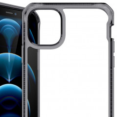 Coque rigide ITSKINS HYBRID CLEAR Apple iPhone 12/12 PRO Noir