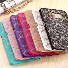 Coque DAMASK FLORA Samsung Galaxy S6 Edge