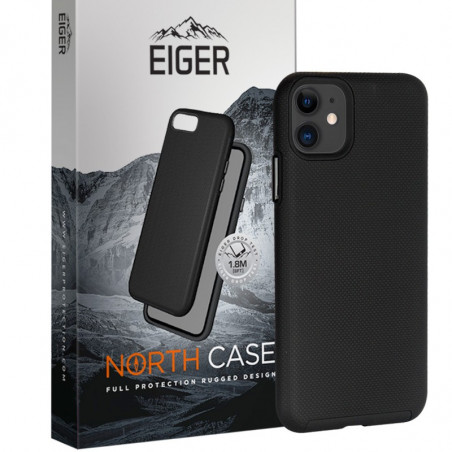 Eiger – iPhone 12 / iPhone 12 PRO Coque NORTH Noir