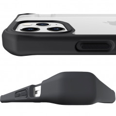 Itskins – iPhone 12 / iPhone 12 PRO Coque HYBRID SOLID Noir