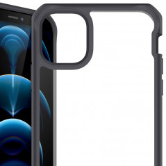 Itskins – iPhone 12 / iPhone 12 PRO Coque HYBRID SOLID Noir
