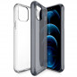 Coque souple ITSKINS NANO GEL DUO Apple iPhone 12/12 PRO Noir-Transparente