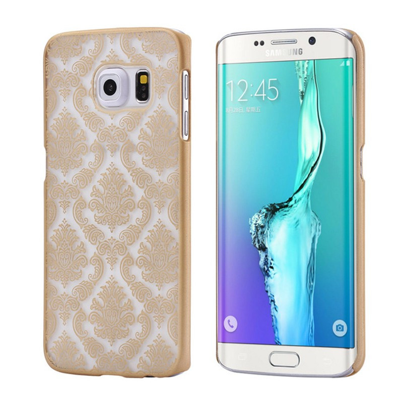 Coque rigide DAMASK FLORA Samsung Galaxy S6 Edge