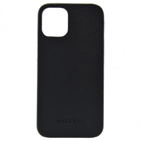 Coque cuir Mike Galeli LENNY Series Apple iPhone 12/12 PRO Noir
