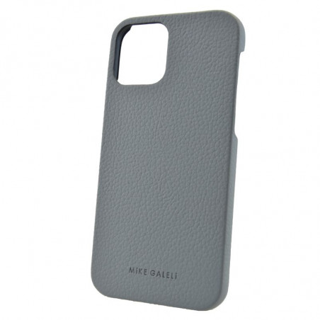 Coque cuir Mike Galeli LENNY Series Apple iPhone 12/12 PRO Gris