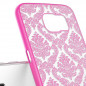 Coque rigide DAMASK FLORA Samsung Galaxy S6 Edge