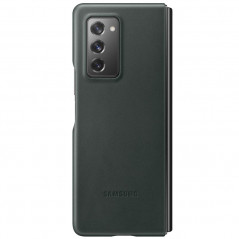 Coque cuir Samsung EF-VF916 Leather Samsung Galaxy Z Fold2 (5G) Vert