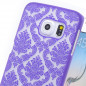 Coque rigide DAMASK FLORA Samsung Galaxy S6 Edge