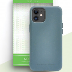 Coque rigide FORTYFOUR No.100 BIO Apple iPhone 12 Mini Bleu