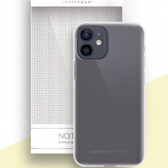 Coque souple FORTYFOUR No.1 Apple iPhone 12 Mini Clair (Transparente)