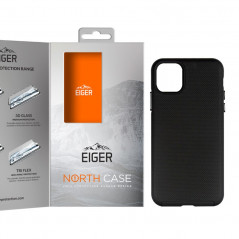 Eiger - iPhone 12 PRO MAX Coque NORTH Noir