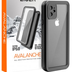 Eiger - iPhone 12 Coque AVALANCHE Noir