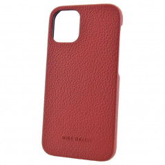 Coque cuir Mike Galeli LENNY Series Apple iPhone 12 Mini Rouge