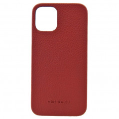 Coque cuir Mike Galeli LENNY Series Apple iPhone 12 Mini Rouge