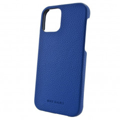 Coque cuir Mike Galeli LENNY Series Apple iPhone 12 Mini Bleu