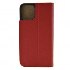 Etui cuir Mike Galeli MARC Series Apple iPhone 12 Mini Rouge