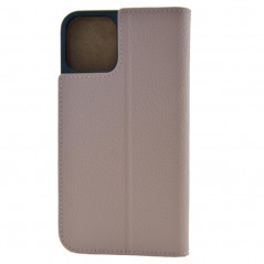 Etui cuir Mike Galeli MARC Series Apple iPhone 12 Mini Rose