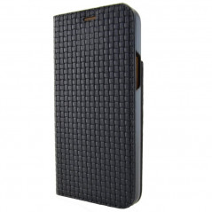 Etui cuir Mike Galeli ENZO Series Apple iPhone 12 Mini Noir