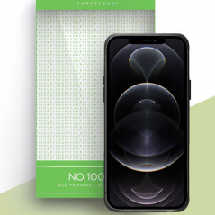 Coque rigide FORTYFOUR No.100 BIO Apple iPhone 12 PRO MAX Noir