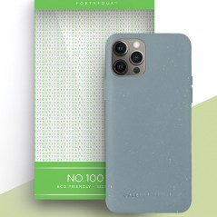 Coque rigide FORTYFOUR No.100 BIO Apple iPhone 12 PRO MAX Bleu