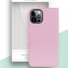 Etui folio FORTYFOUR No.11 Apple iPhone 12 PRO MAX Rose