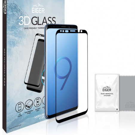 Eiger – Galaxy S9 Protection écran 3D GLASS