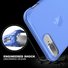 Coque souple ITSKINS NANO GEL Apple iPhone 7/8/6S/6 Plus Blue foncé