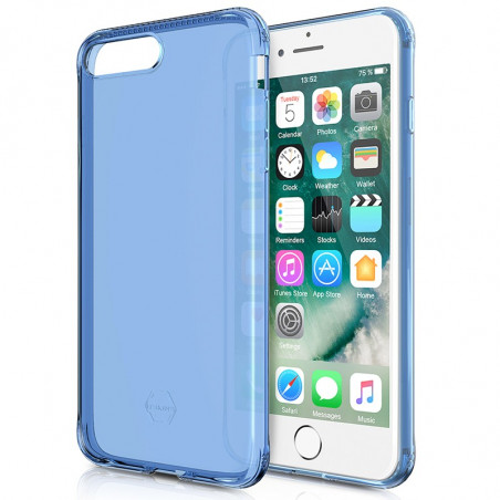 Itskins – iPhone 8 Plus/7 Plus/6S Plus/6 Plus Coque NANO GEL - Bleu foncé