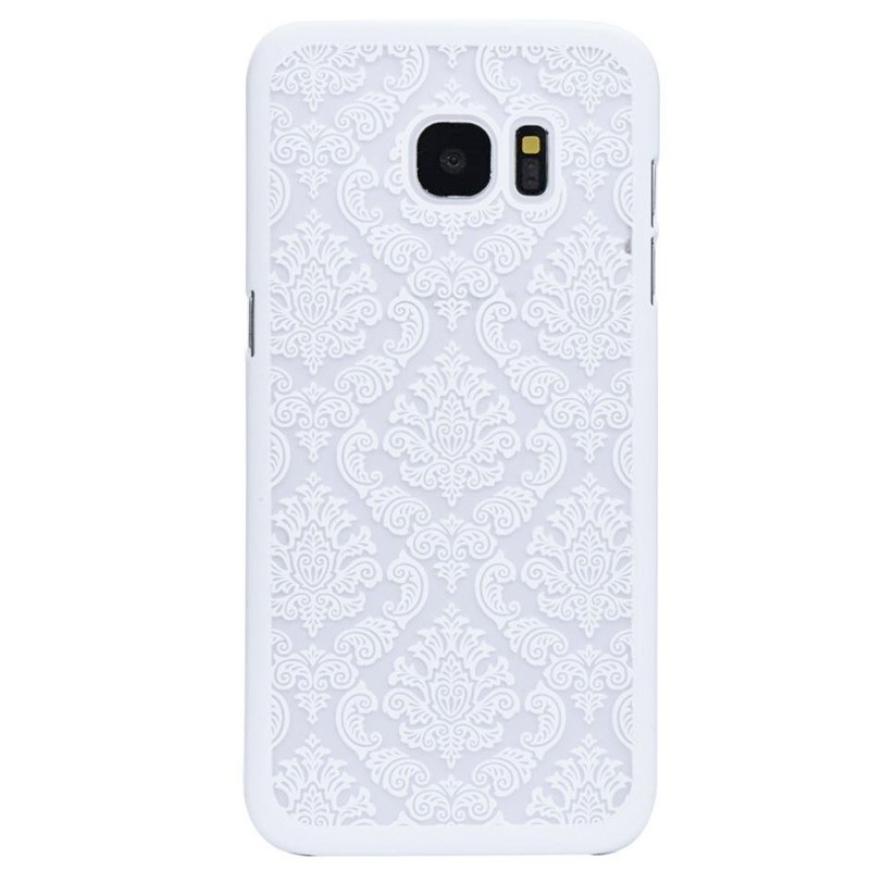 Coque rigide DAMASK FLORA Samsung Galaxy S7 Edge