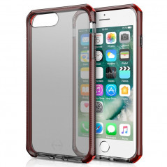 Itskins – iPhone 8 Plus/7 Plus/6S Plus/6 Plus Coque SUPREME CLEAR - Rouge