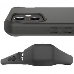 Coque rigide ITSKINS FERONIA BIO Apple iPhone 12 Mini Noir