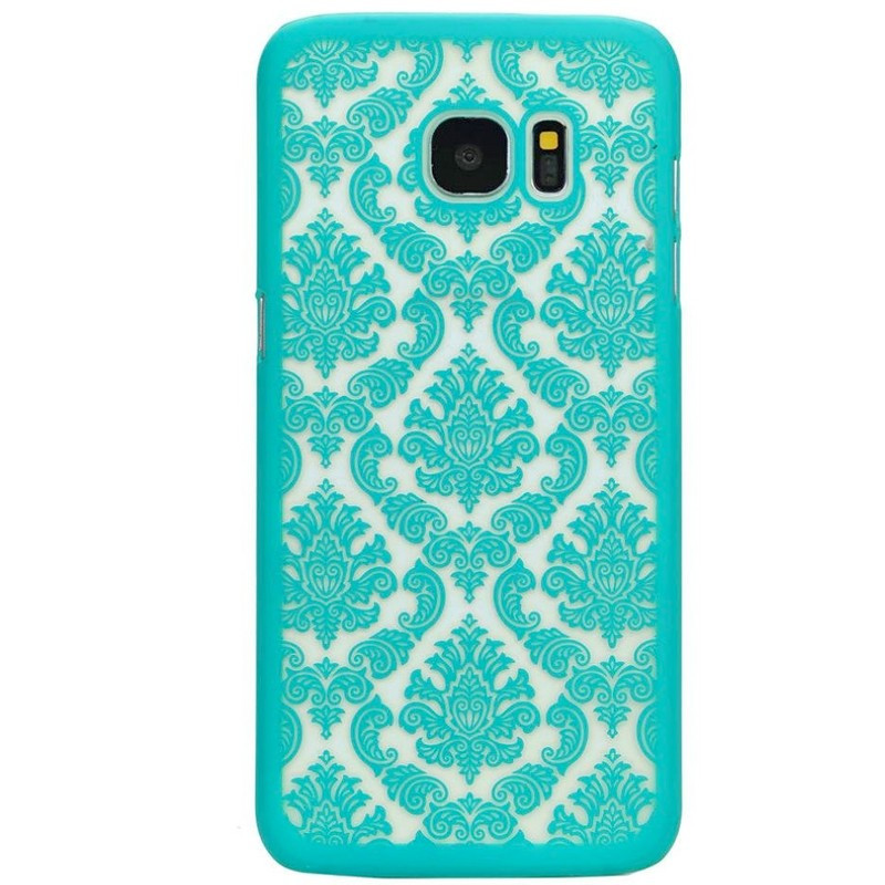 Coque rigide DAMASK FLORA Samsung Galaxy S7 Edge