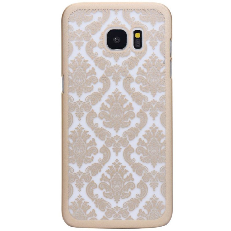 Coque rigide DAMASK FLORA Samsung Galaxy S7 Edge