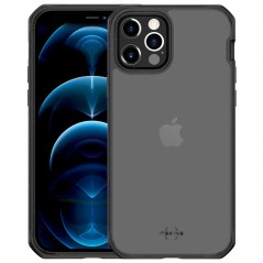 Itskins – iPhone 12 PRO MAX Coque FERONIA BIO PURE - Noir