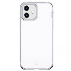 Coque rigide ITSKINS HYBRID GLASS Apple iPhone 12 Mini Argent