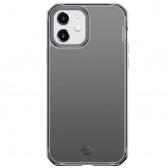 Coque rigide ITSKINS HYBRID GLASS Apple iPhone 12 Mini Gris