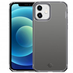 Coque rigide ITSKINS HYBRID GLASS Apple iPhone 12 Mini Gris